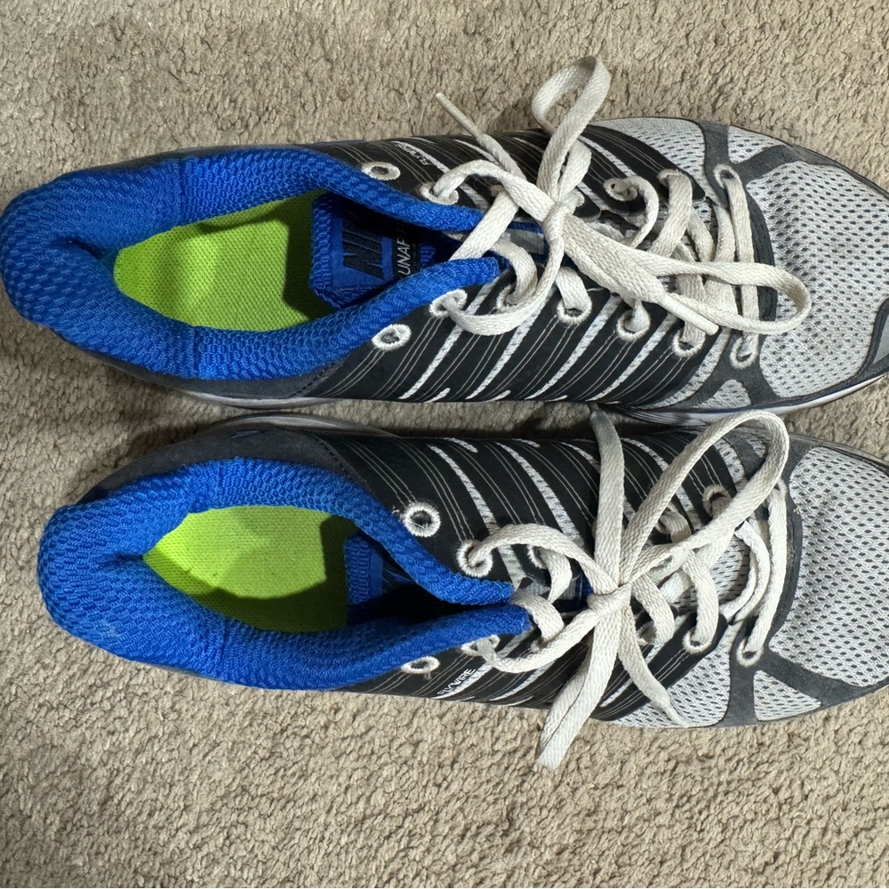 Nike Women's Athletic Shoes - Black, White, Blue